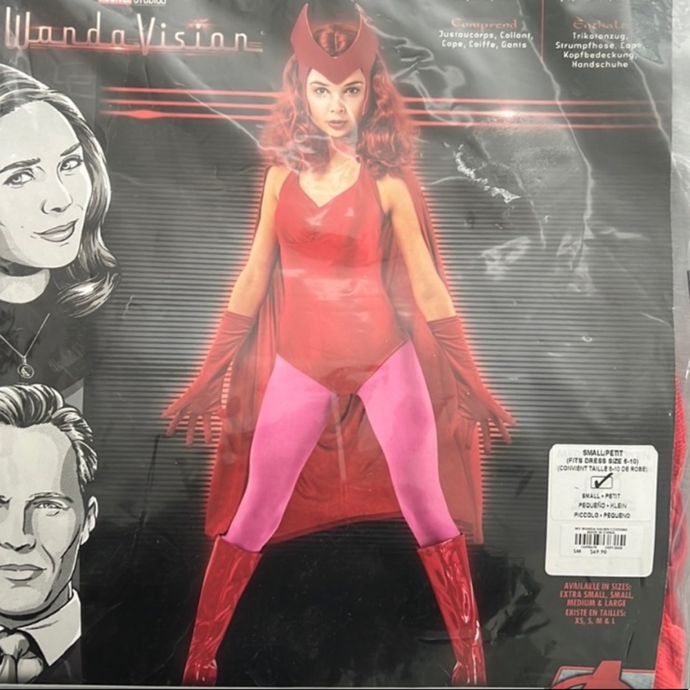 Dolls Kill Red and Pink Bodysuit
